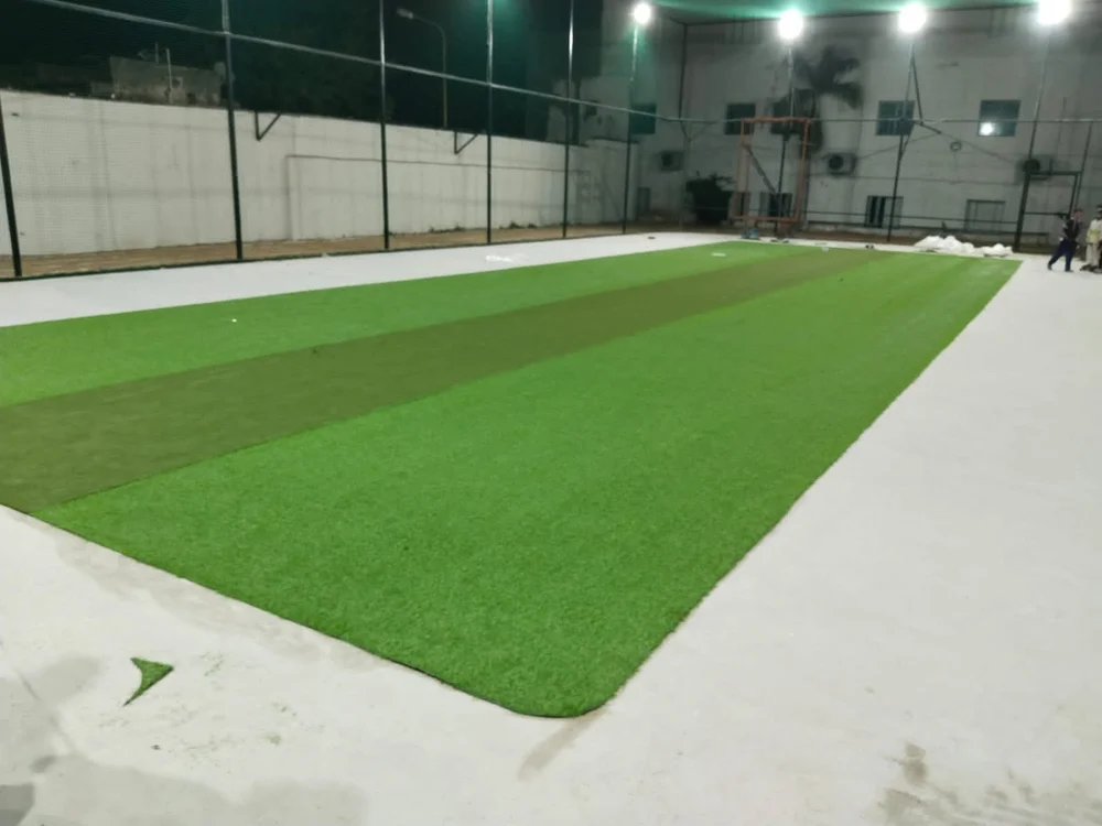 About newly constructed turf
